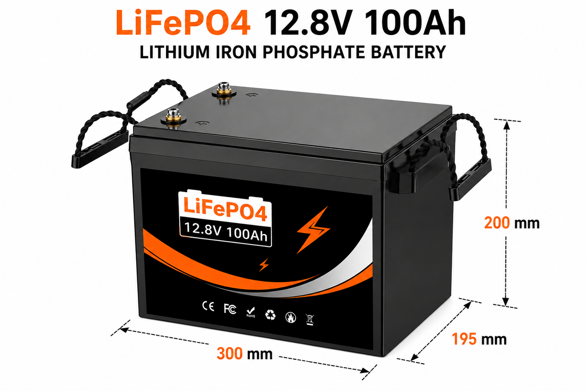 High Capacity 100Ah Battery