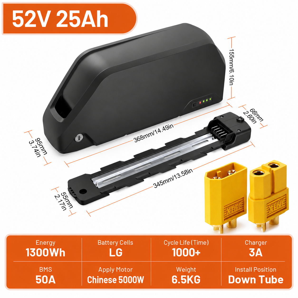 High Performance E-Bike Battery