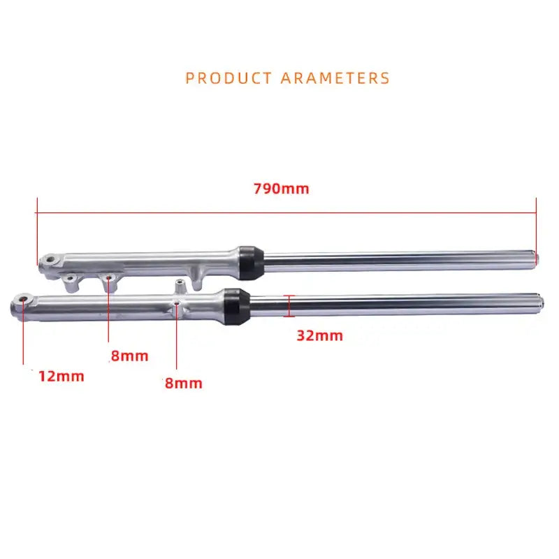 High Performance Motorcycle Fork Set 790mm Length