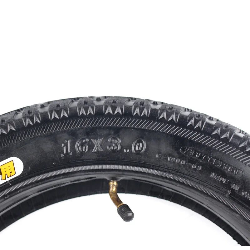 High Quality 16x3.0 Electric Bicycle Tire and Spare Tube