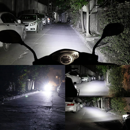High brightness LED motorcycle headlight bulb 6 LEDs