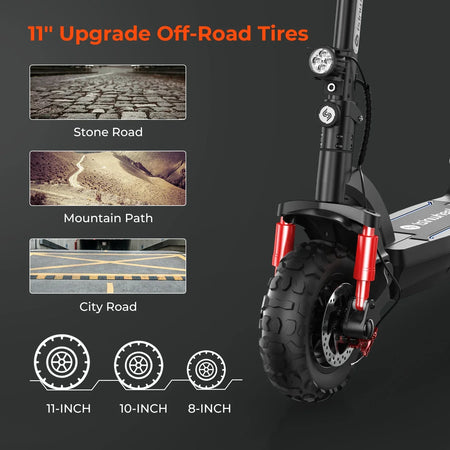 High performance 1000W motor electric scooter with long range battery