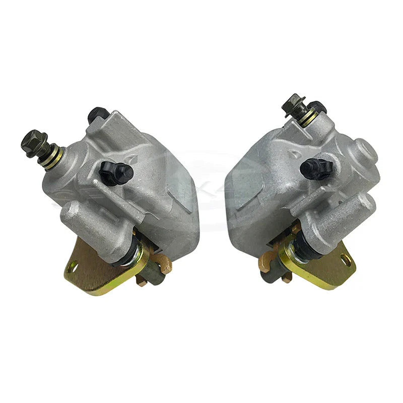 High performance front brake caliper for ATV safety and control