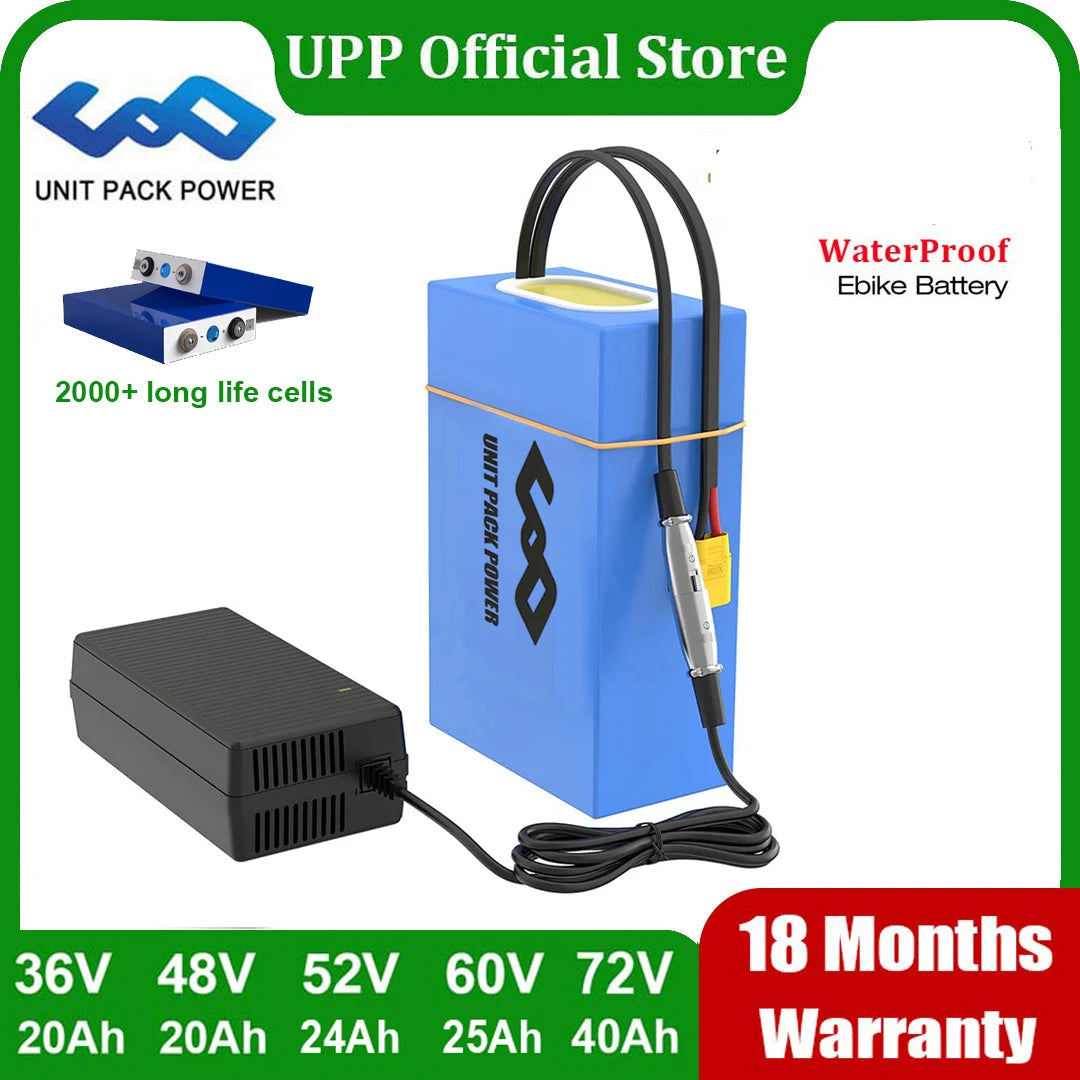 High performance lithium battery pack for electric vehicles