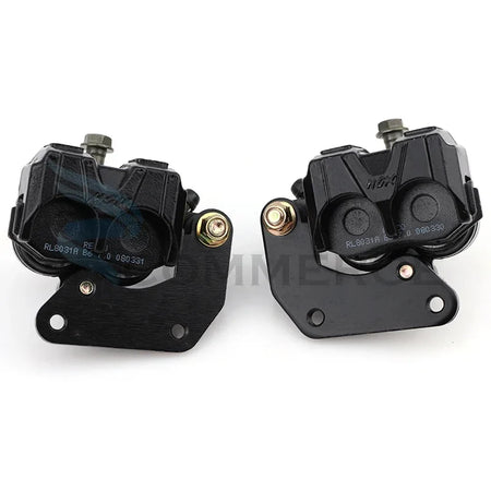 High performance rear brake assembly for off road motorcycles