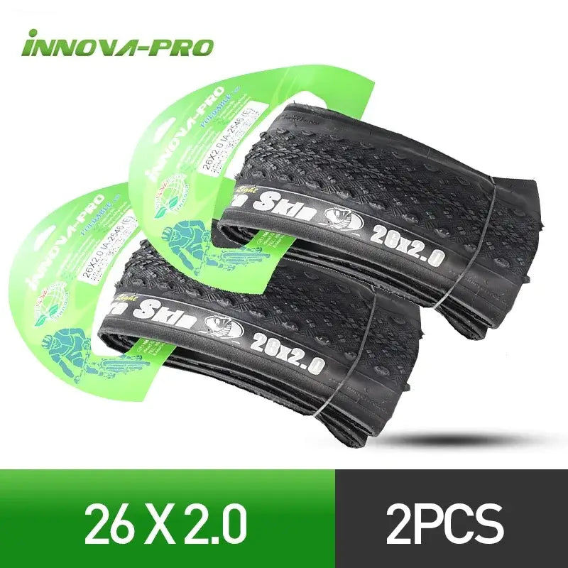 High traction mountain bike tire for dirt, gravel, and pavement roads