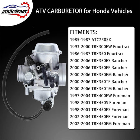 Honda ATC250SX carburetor replacement part