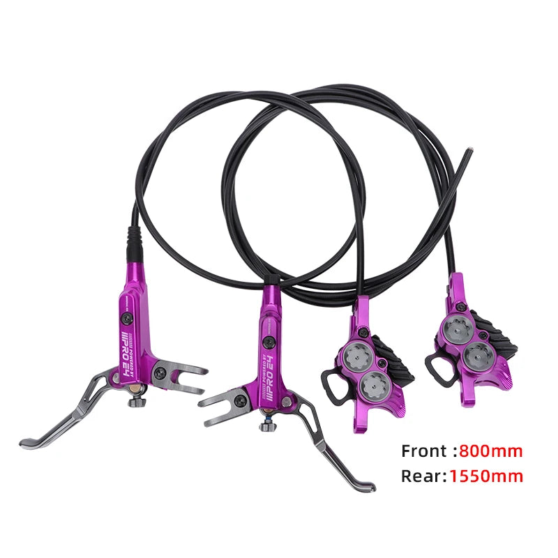 Hydraulic brake kit front 800mm rear 1550mm bike