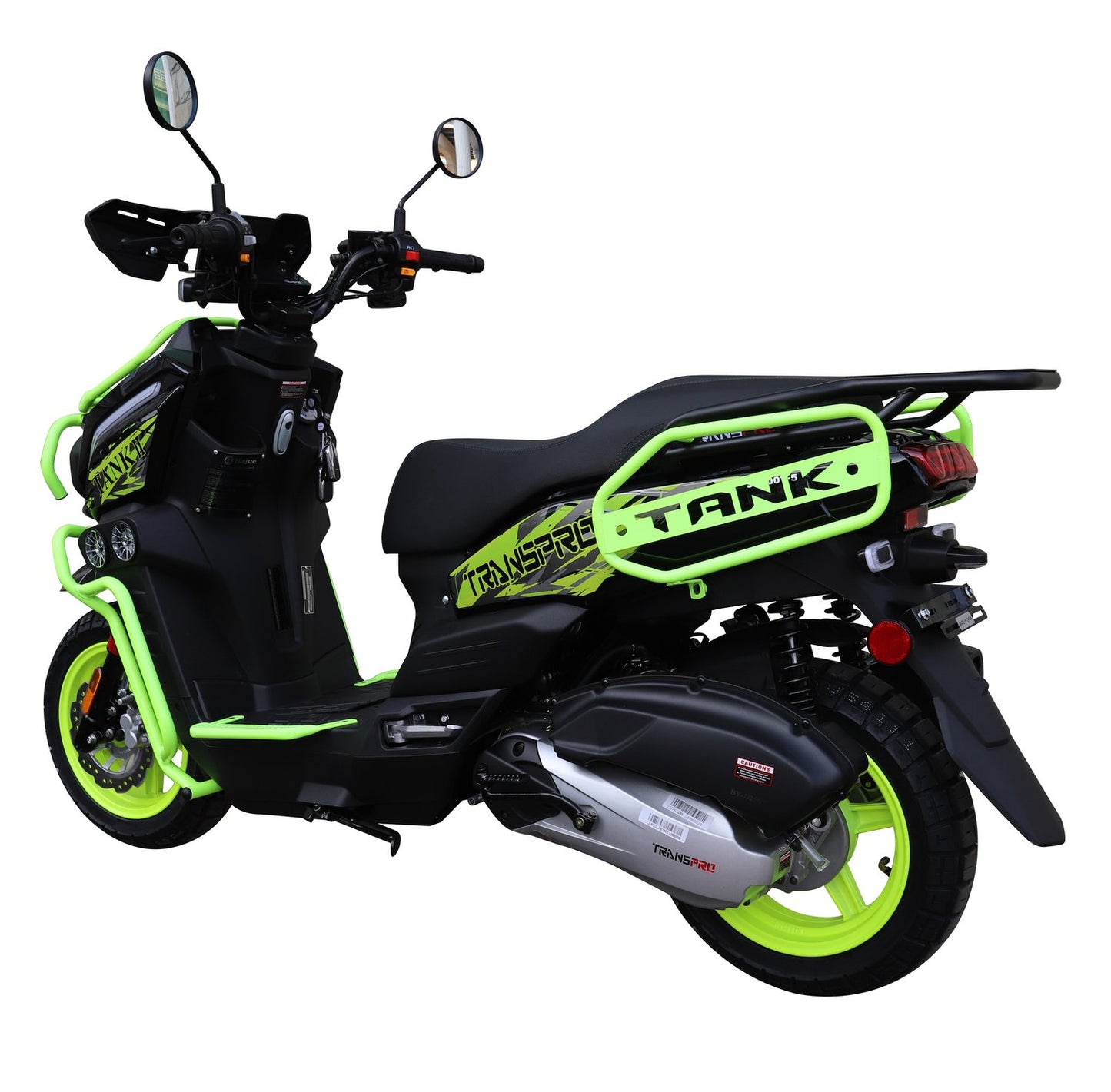 200cc Automatic Gas Bike for Urban Commuting & Food Delivery | Air-Cooled JJ200T-5