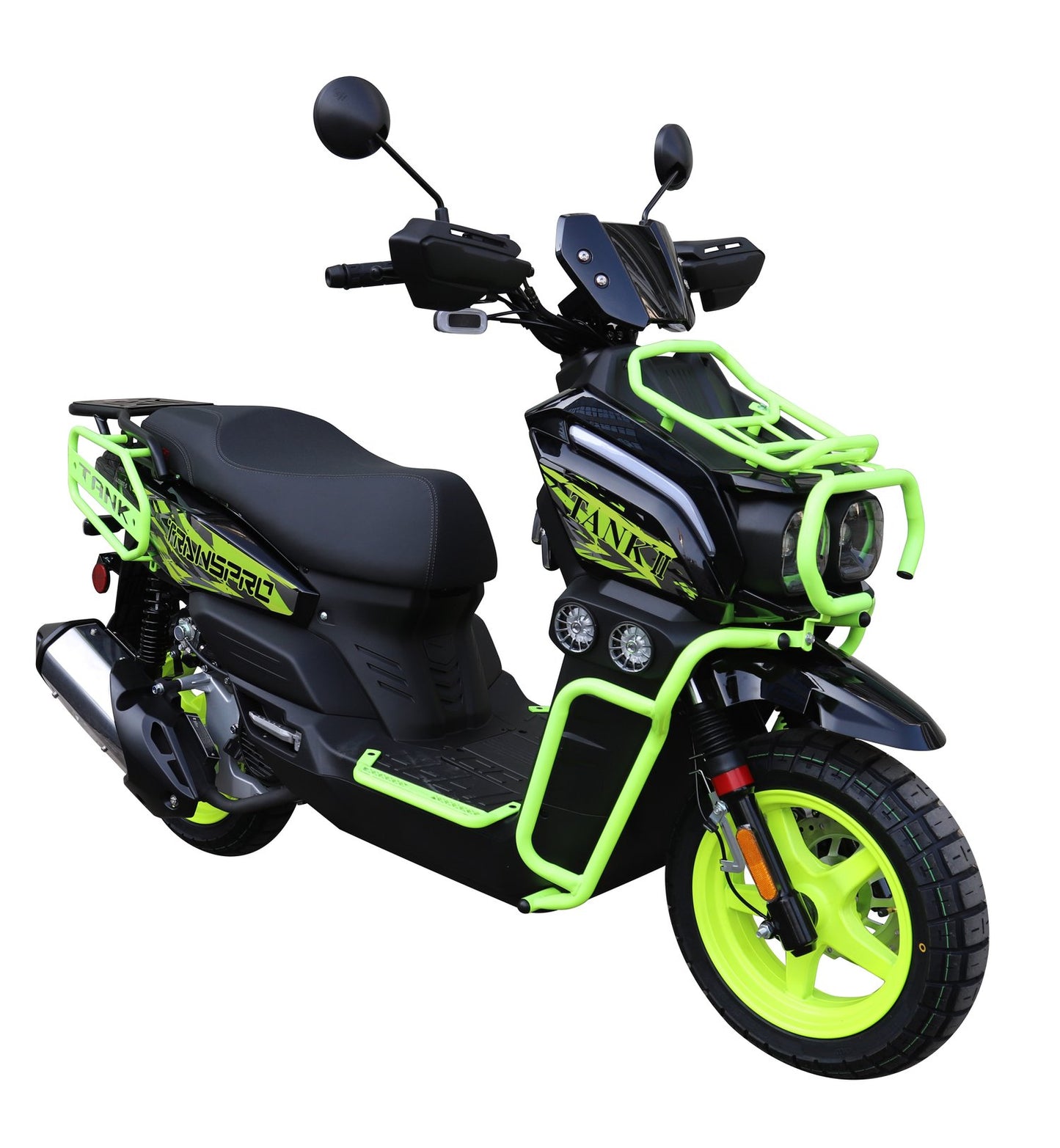 200cc Automatic Gas Bike for Urban Commuting & Food Delivery | Air-Cooled JJ200T-5