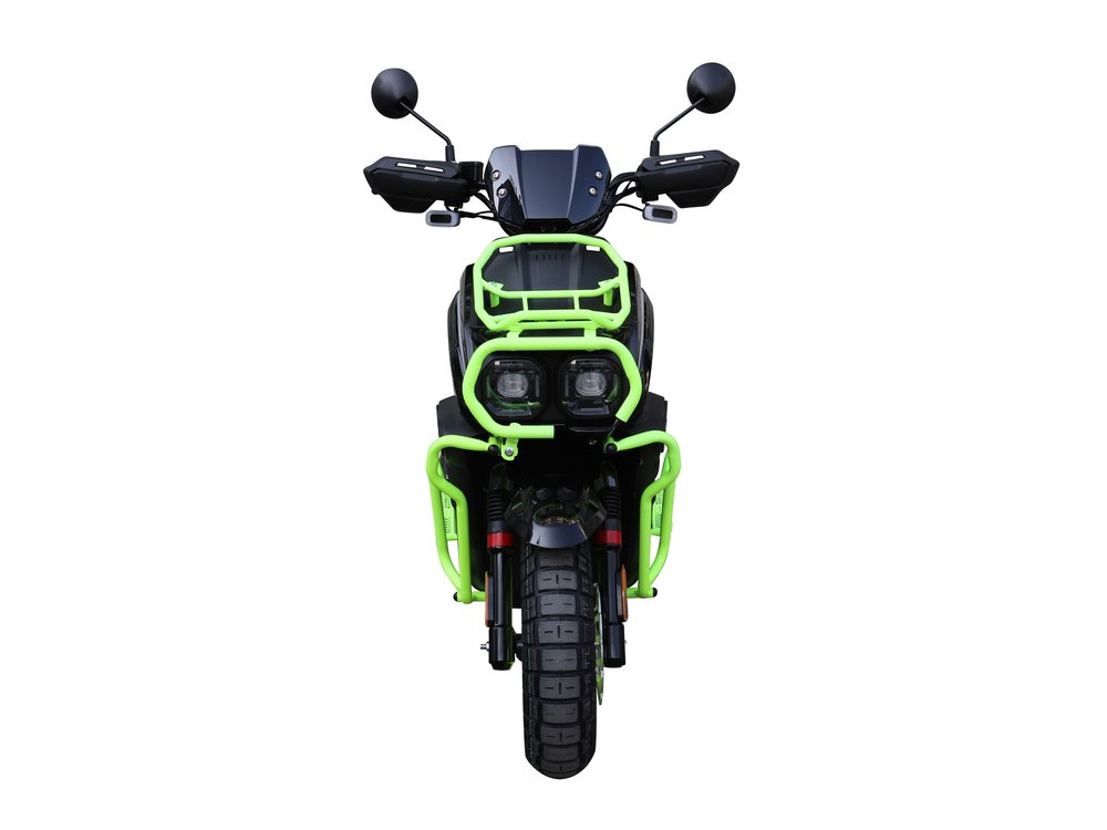 200cc Automatic Gas Bike for Urban Commuting & Food Delivery | Air-Cooled JJ200T-5