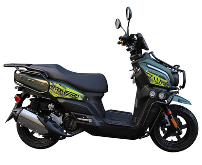 200cc Automatic Gas Bike for Urban Commuting & Food Delivery | Air-Cooled JJ200T-5
