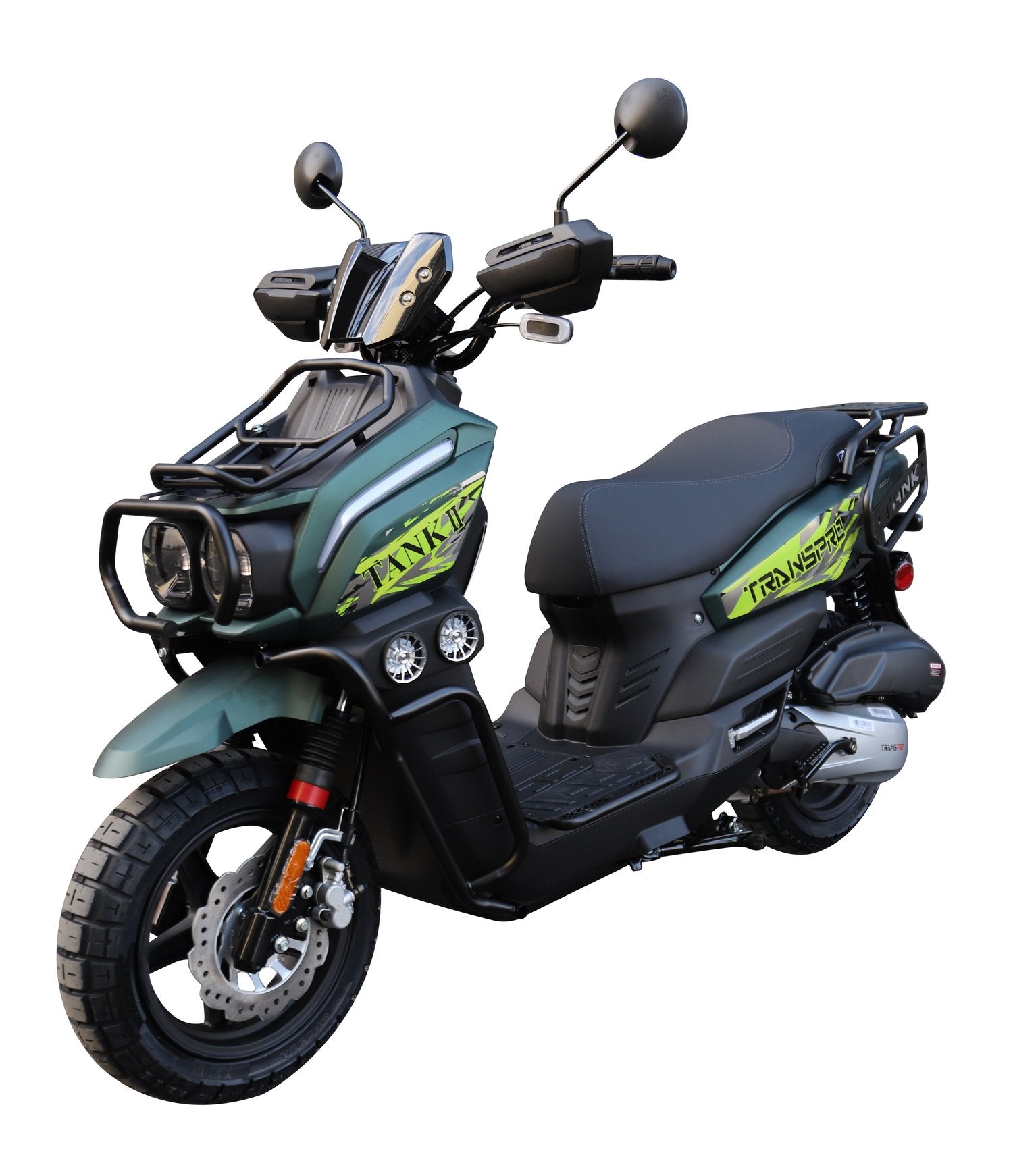 200cc Automatic Gas Bike for Urban Commuting & Food Delivery | Air-Cooled JJ200T-5