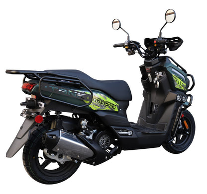 200cc Automatic Gas Bike for Urban Commuting & Food Delivery | Air-Cooled JJ200T-5