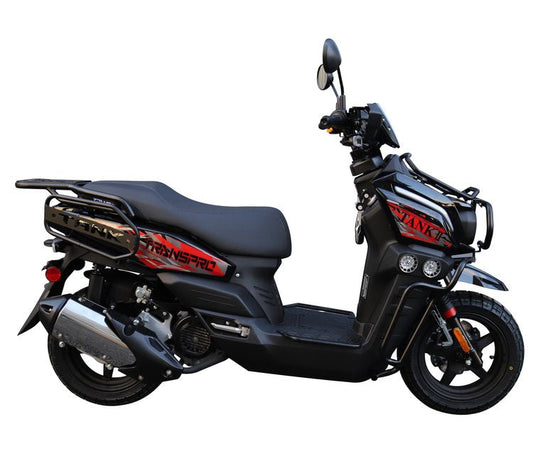 200cc Automatic Gas Bike for Urban Commuting & Food Delivery | Air-Cooled JJ200T-5