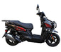 200cc Automatic Gas Bike for Urban Commuting & Food Delivery | Air-Cooled JJ200T-5