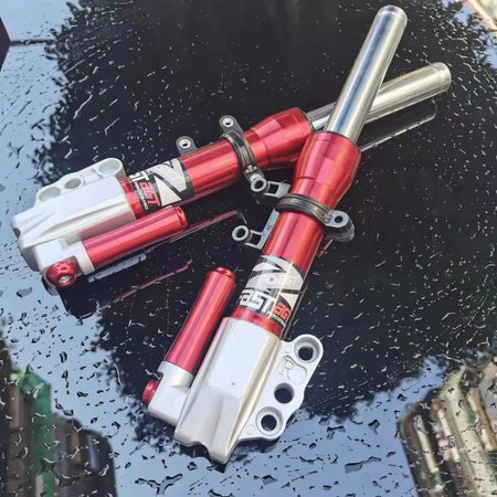 Impact Resistant Front Shock Absorber for Niu N1S Modification