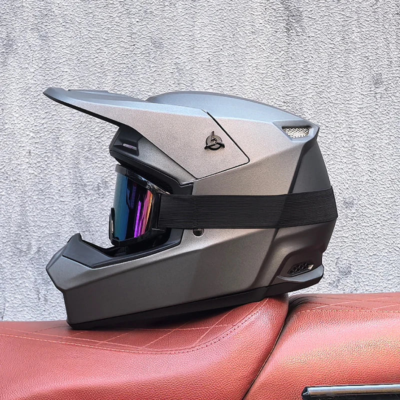 Impact resistant lightweight ABS riding helmet