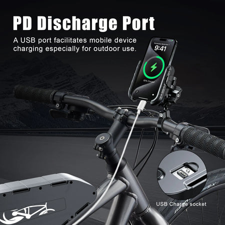Included 84V dedicated lithium battery charger