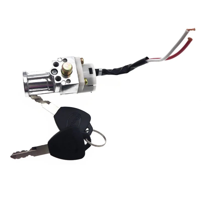 Installing compact battery mini lock on electric scooter frame