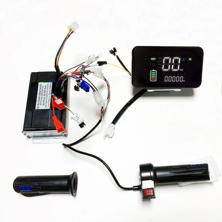 Intelligent LCD Instrument Panel for 3000W EV Conversion