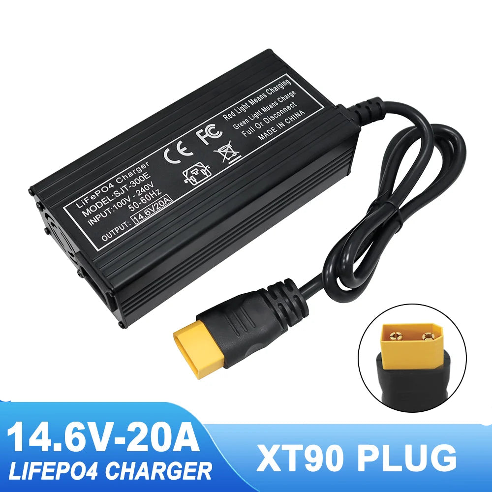 Intelligent lithium iron phosphate charger