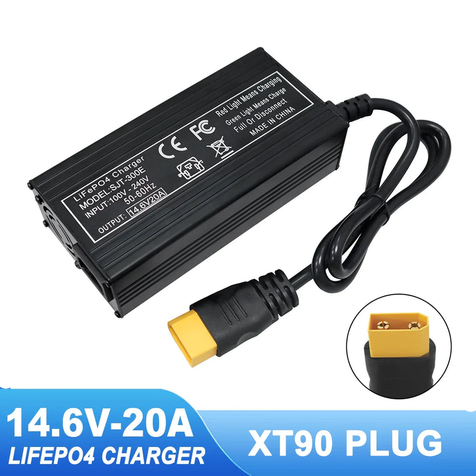 Intelligent lithium iron phosphate charger
