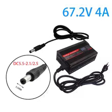 Interchangeable connector lithium battery charger
