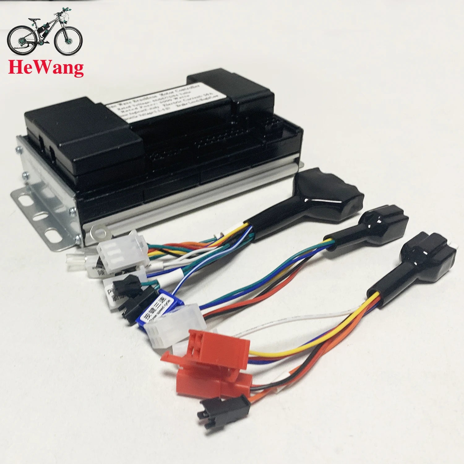 Internal wiring and connectors of a 3000W brushless DC motor controller