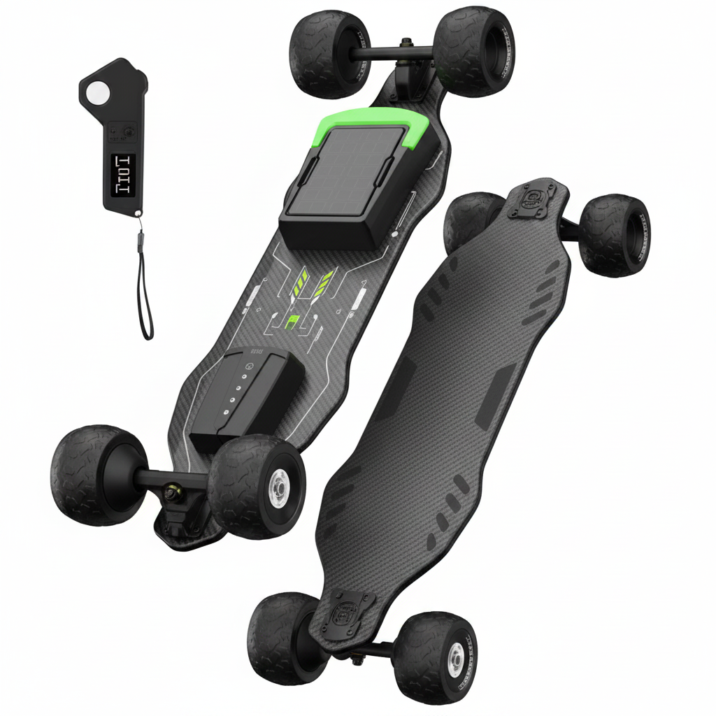 Isinwheel V8 1200W Dual Motor Electric Skateboard for Adults