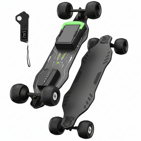 Isinwheel V8 1200W Dual Motor Electric Skateboard for Adults