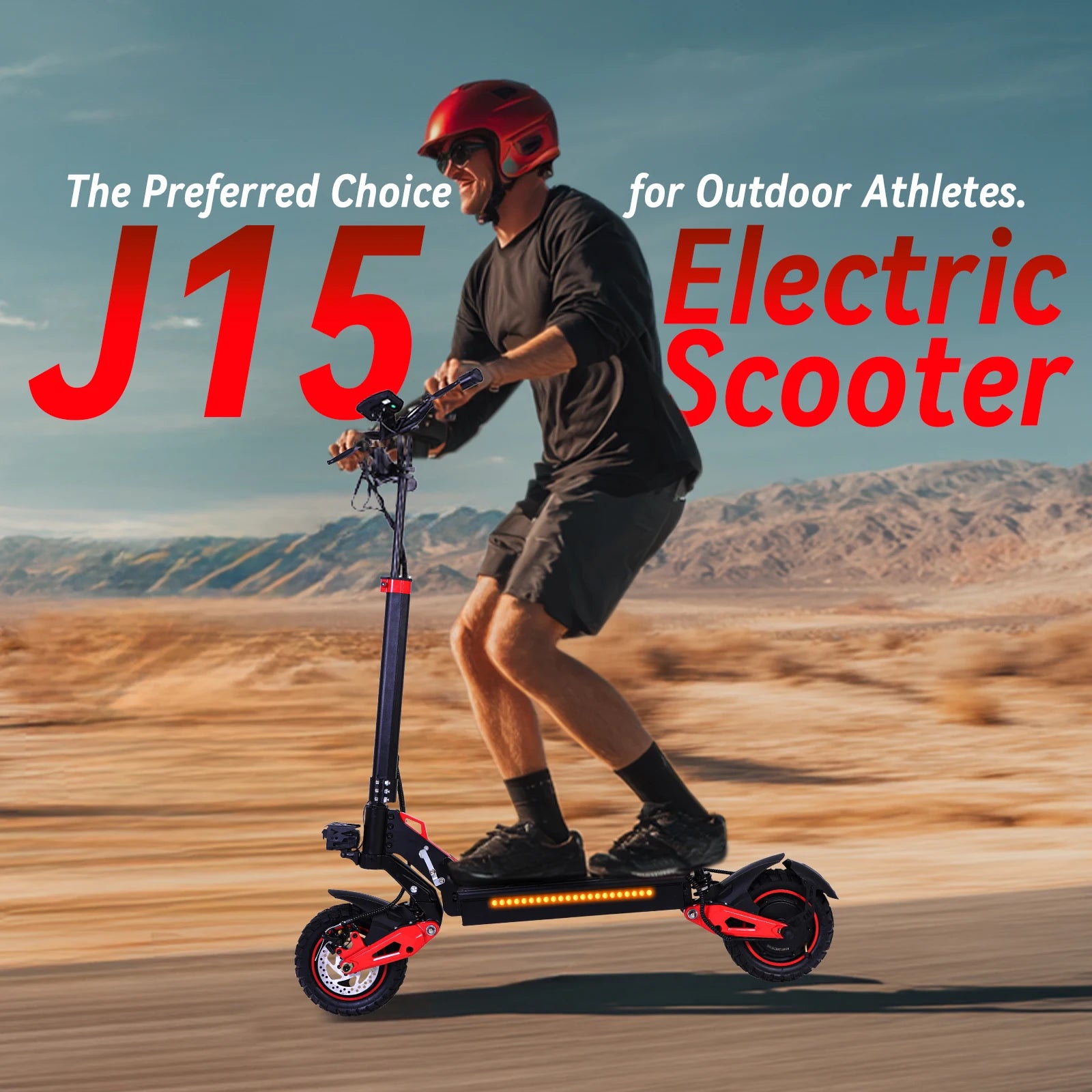 J15 1600W Foldable Electric Scooter for Adults with 31MPH Top Speed