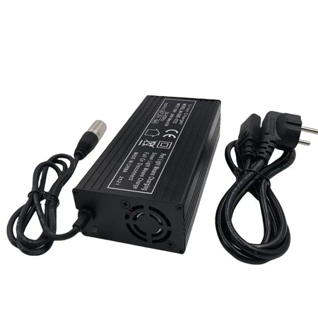 60V Fast Charger 67.2V/5A Fast Charger For 16S 60V lithium Battery Charger XLR Connector Strong Heat Dissipation.