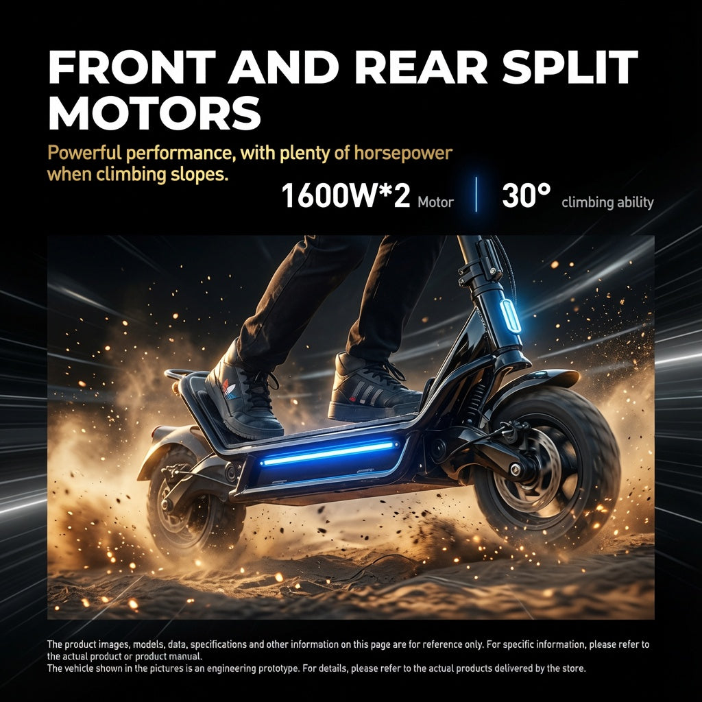 Joyor E6-S Long Range Electric Scooter with 60V Battery Pack