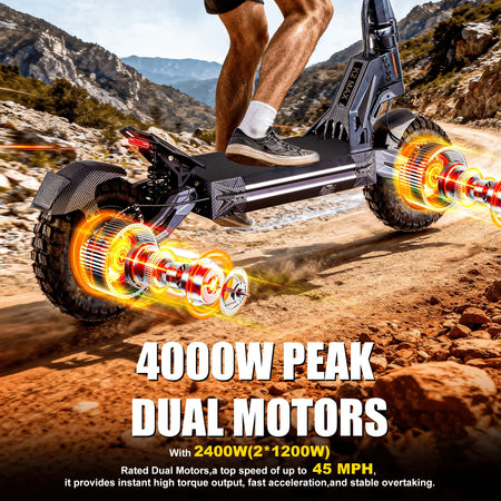 K2MAX dual motor e-scooter