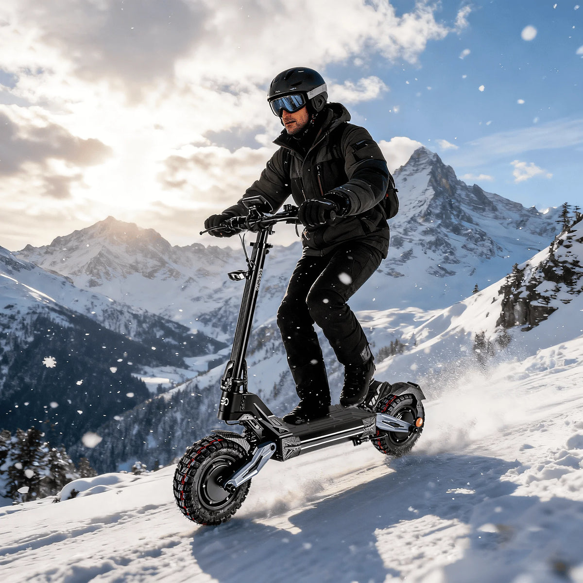 K2MAX heavy duty adult e-scooter