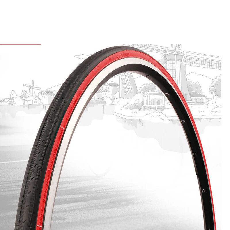 KENDA road bicycle tire with durable rubber construction