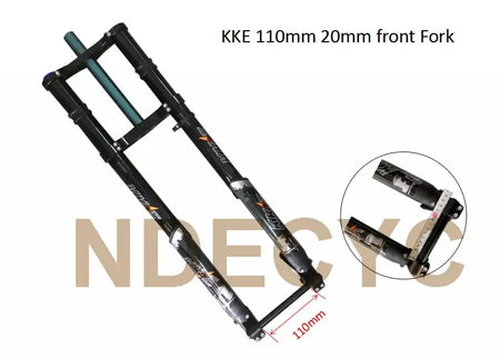 KKE 203mm Travel Downhill Fork for Electric Bicycles and Custom Bike Builds