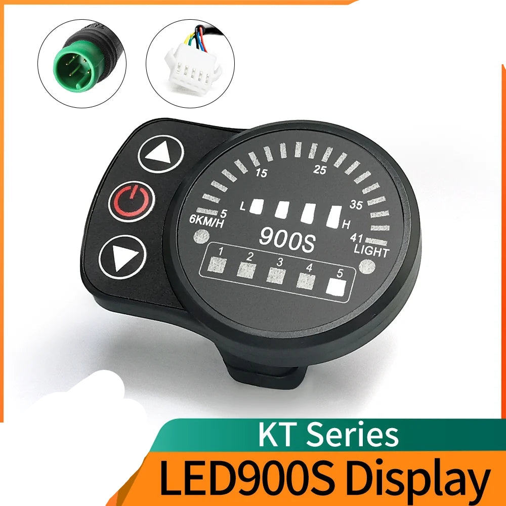 KT LED-900S ebike display meter front view