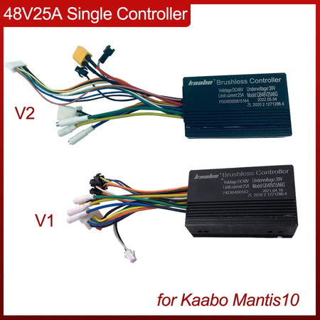 Kaabo Mantis 10 60V 25A Sine Wave Controller Mainboard - Front View