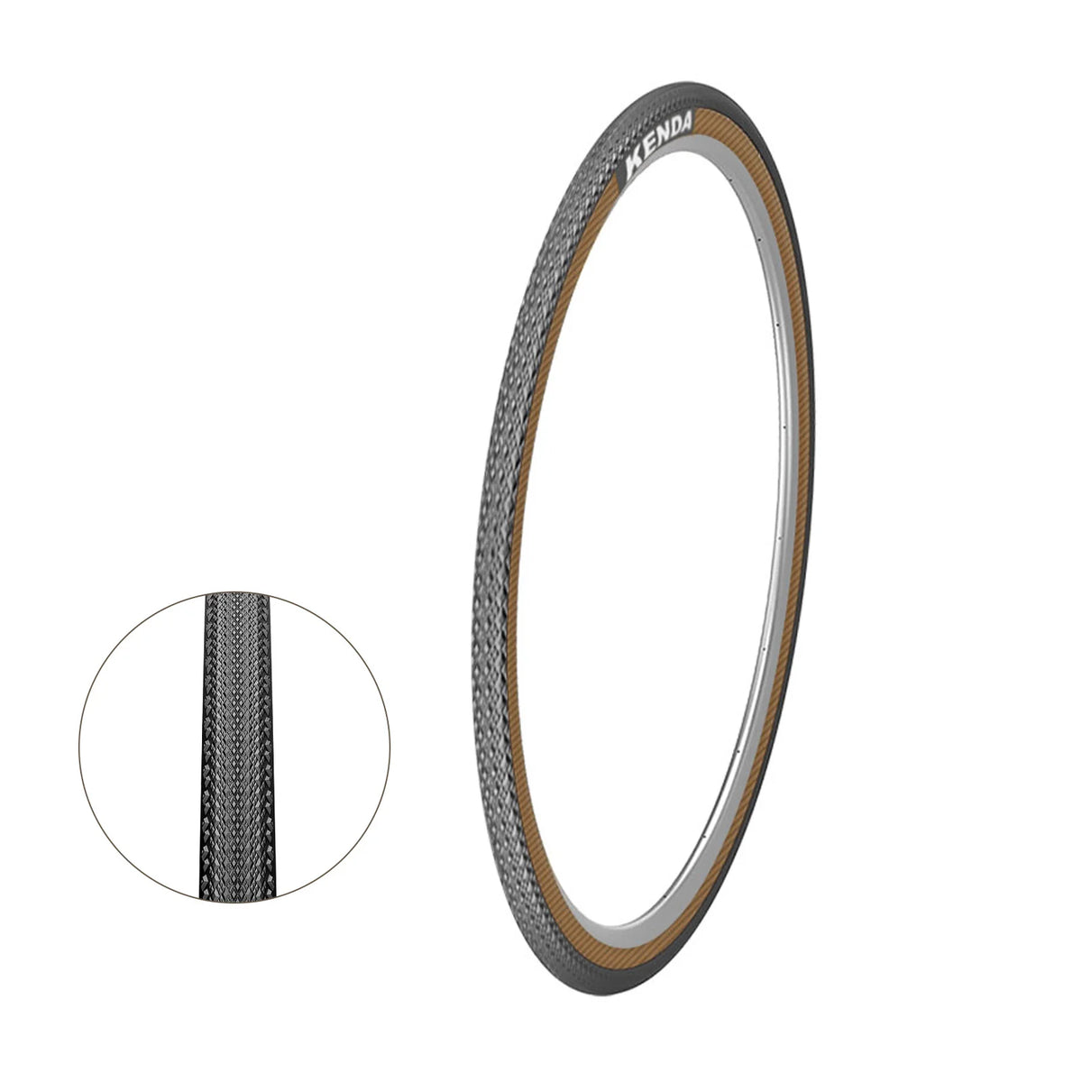 Kenda commuter road bike tire multiple sizes high performance rubber