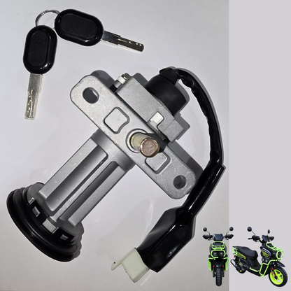 Flywing Tank & Marshal 150-200cc Key Ignition Switch with Seat Lock – Durable Replacement Set for Enhanced Security