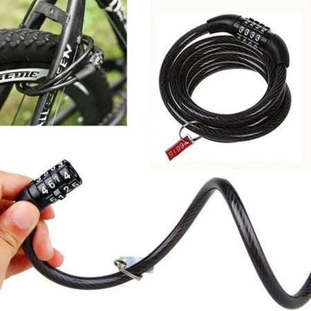 Keyless U-Shaped bicycle lock