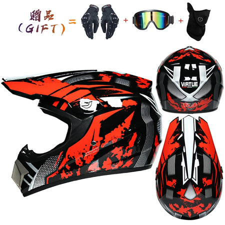 Kids ABS dirt bike helmet