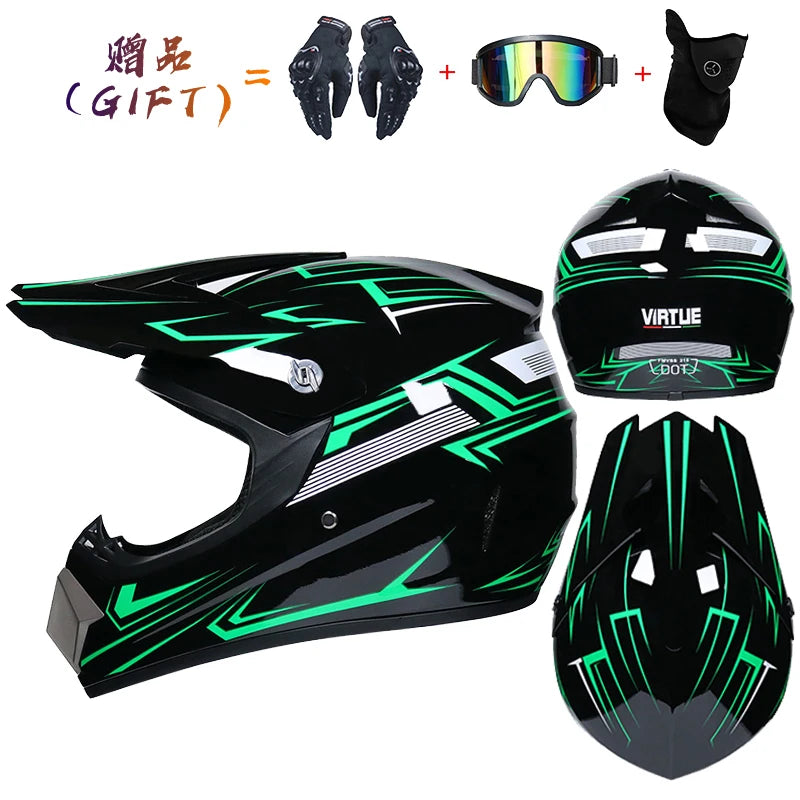 Kids adventure bike helmet