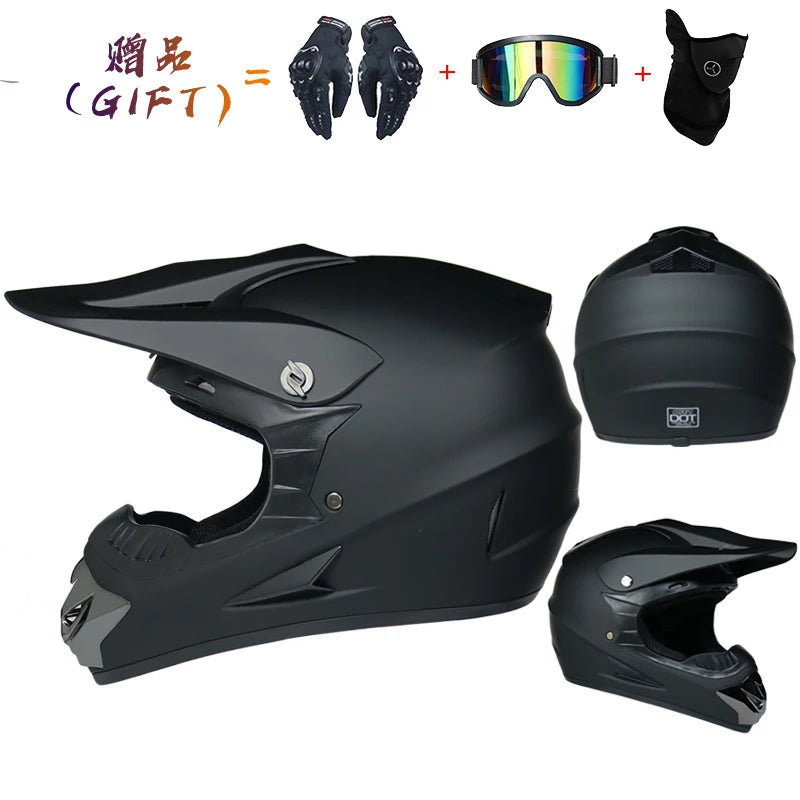 Kids downhill motocross helmet