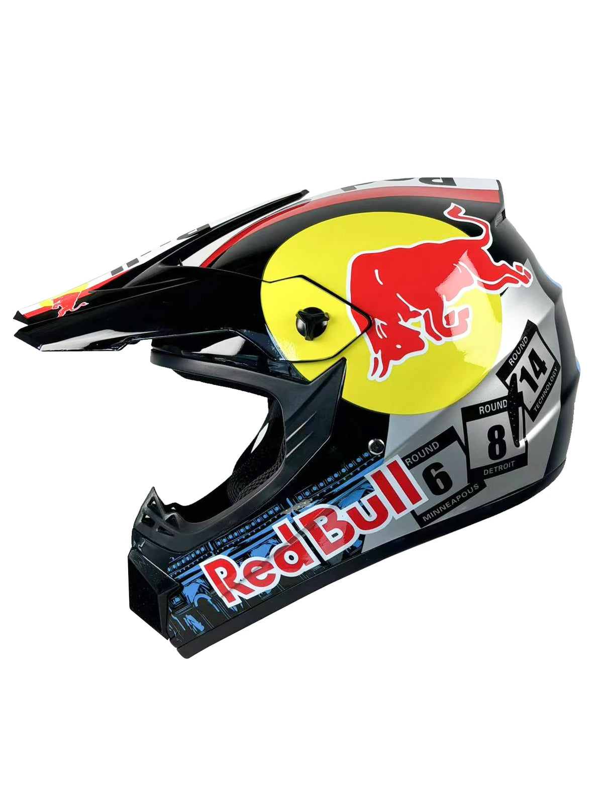 Kids motocross helmet for all terrain riding