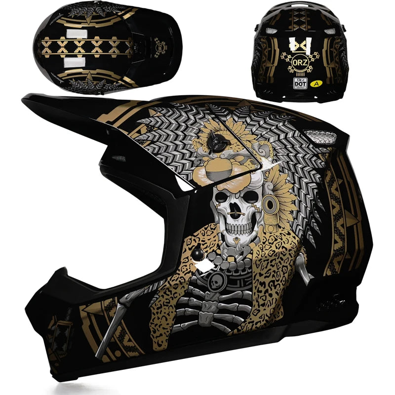 Kids off-road motorcycle helmet DOT certified