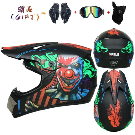 Kids off road motorcycle helmet