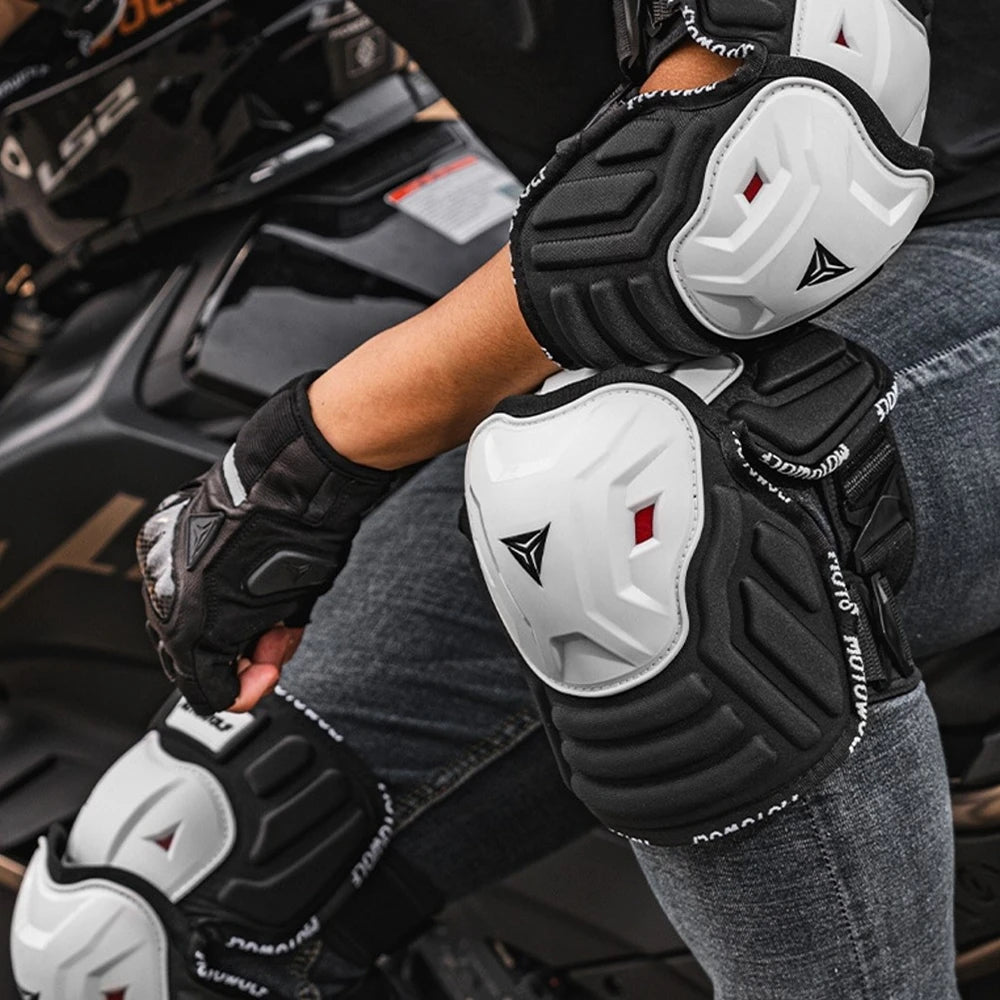   Summer Motorcycle Knee Pads - CE Approved Joint Protection